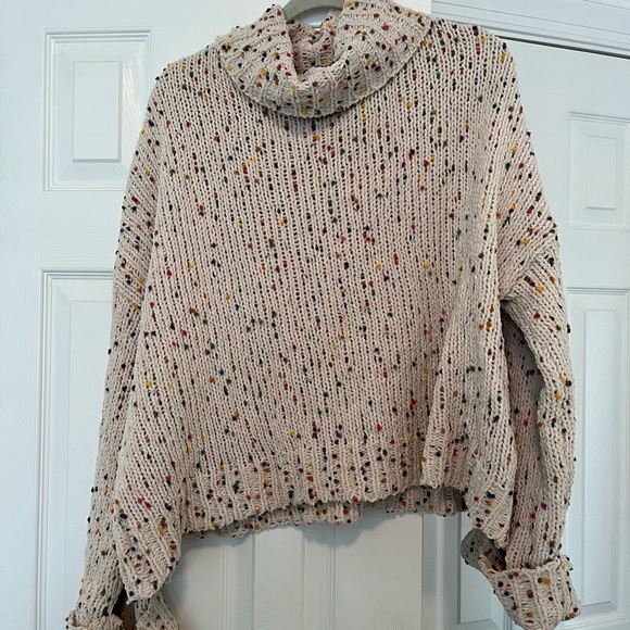 Sweaters - Mock Turtleneck Sweater